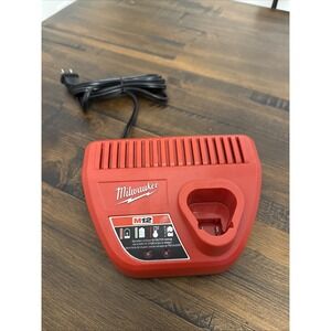 NEW Genuine Milwaukee 48-59-2401 M12 12V Lithium Ion Battery Charger 12 Volt
